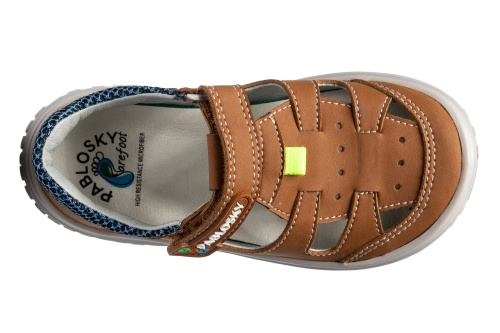 Сандалии Pablosky для мальчика, коричневые фото 8