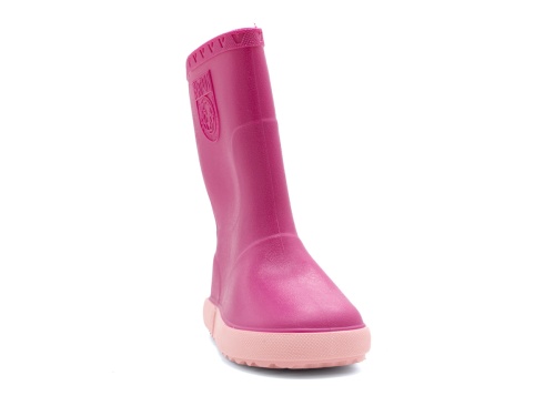 Резиновые сапожки BOATILUS для девочки, розовые фото 3