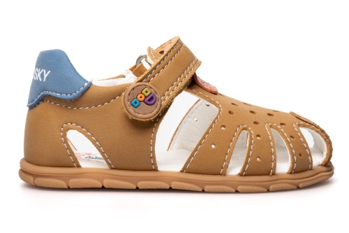 Сандалии Pablosky для мальчика, коричневые фото 2