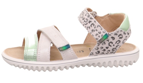 Босоножки SUPERFIT для девочки, белые фото 2