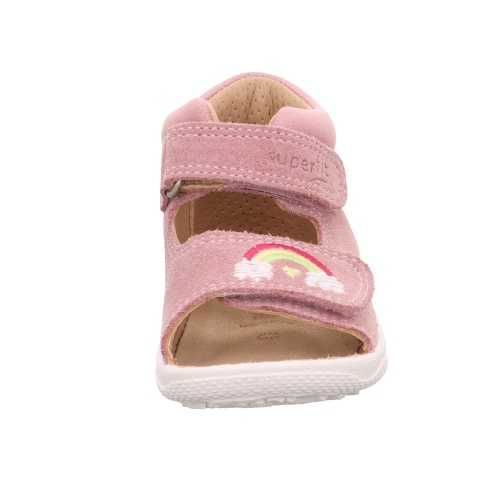 Босоножки Superfit для девочки, розовые фото 3