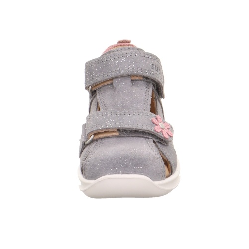 Босоножки SUPERFIT для девочки, серые фото 3