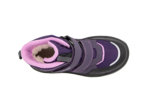 Ботинки Superfit для девочки, фиолетовые фото 7