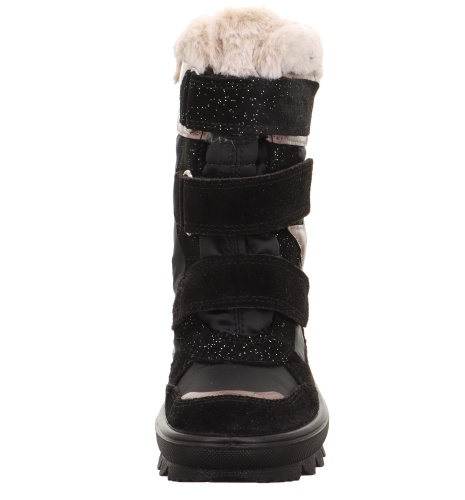 Полусапоги Superfit для девочки, чёрные фото 3