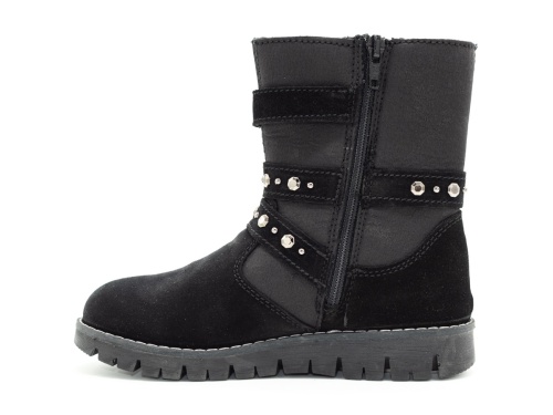 Полусапоги IMAC для девочки, чёрные фото 4