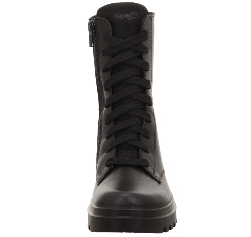Ботинки SUPERFIT для девочки, чёрные фото 3
