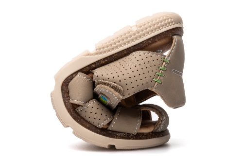 Сандалии Pablosky для мальчика, бежевые фото 6