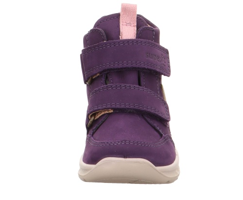 Ботинки SUPERFIT для девочки, фиолетовые фото 3