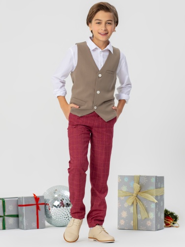 Полуботинки PABLOSKY для мальчика, бежевые фото 3