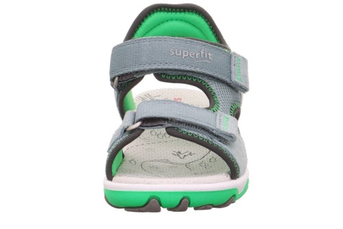 Сандалии Superfit для мальчика, зелёные фото 3