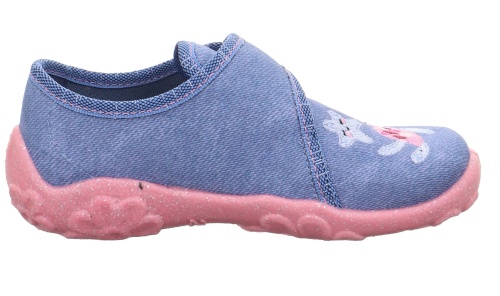 Тапочки Superfit для девочки, синие фото 4