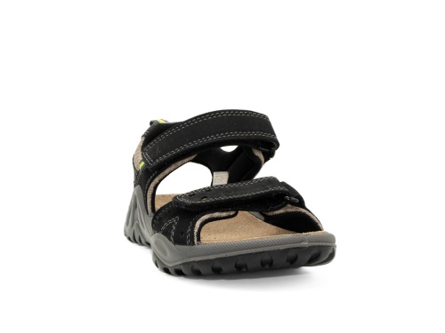 Сандалии IMAC для мальчика, чёрные фото 3