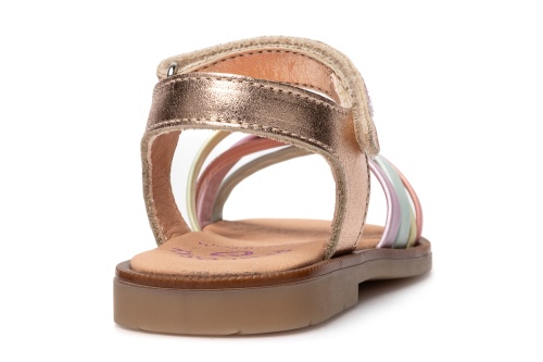 Босоножки Pablosky для девочки, золотые фото 3