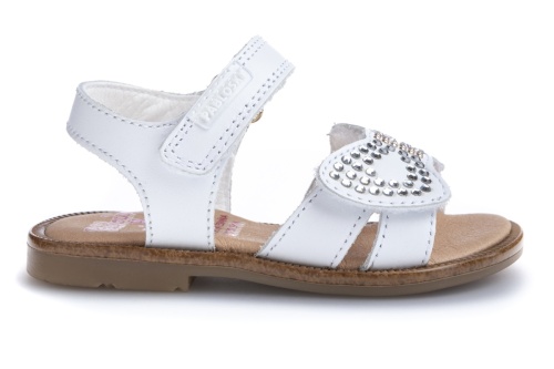 Босоножки Pablosky для девочки, белые фото 2