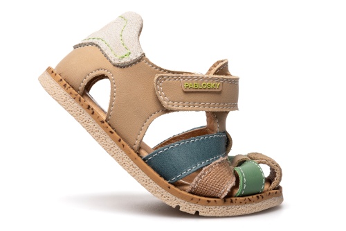 Сандалии Pablosky для мальчика, коричневые фото 5