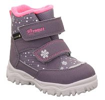 Ботинки Superfit для девочки, фиолетовые