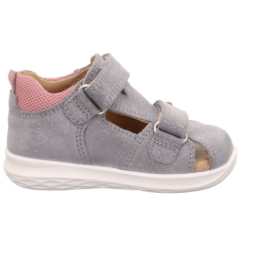 Босоножки SUPERFIT для девочки, серые фото 4