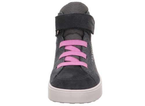 Ботинки SUPERFIT для девочки, серые фото 3