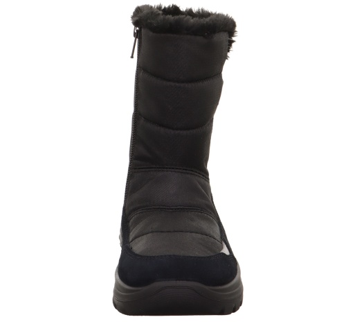 Дутики Superfit для девочки, чёрные фото 3