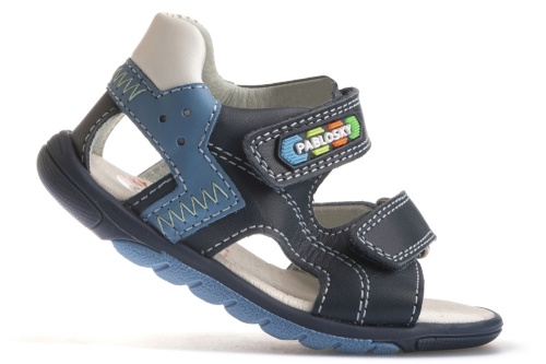 Сандалии Pablosky для мальчика, синие фото 5