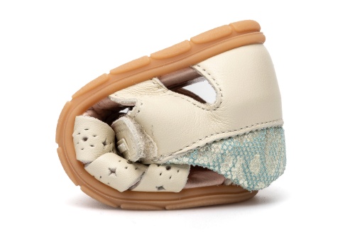 Босоножки Pablosky для девочки, бежевые фото 6