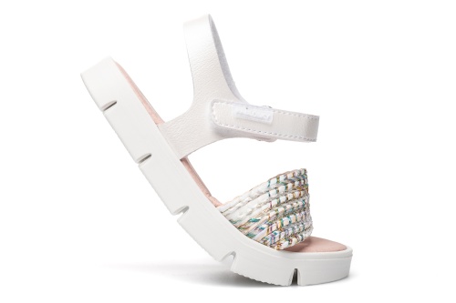 Босоножки Pablosky для девочки, белые фото 5