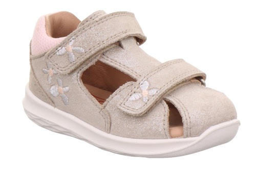Босоножки Superfit для девочки, бежевые