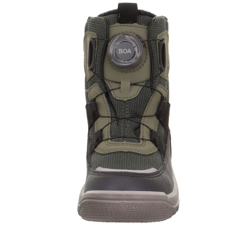 Ботинки Superfit для мальчика, зелёные фото 3