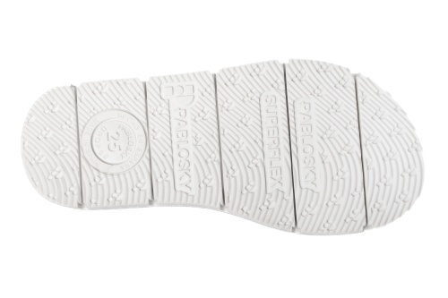 Босоножки Pablosky для девочки, белые фото 8