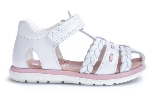 Босоножки Pablosky для девочки, белые фото 2