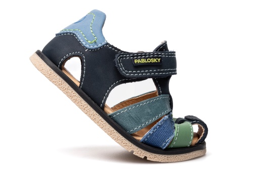 Сандалии Pablosky для мальчика, синие фото 5