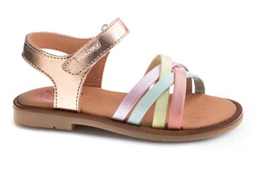 Босоножки Pablosky для девочки, золотые