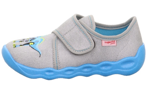Тапочки Superfit для мальчика, серые фото 2