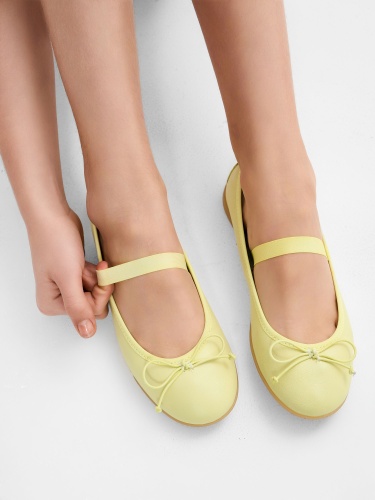 Туфли Pablosky для девочки, жёлтые фото 5