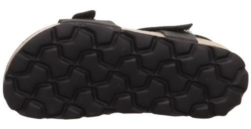 Сандалии SUPERFIT для мальчика, чёрные фото 6