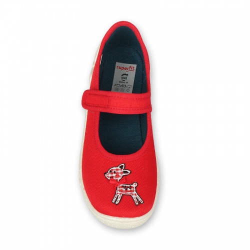 Туфли SUPERFIT для девочки, красные фото 3