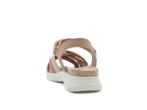 Женские босоножки IMAC, бежевые фото 5