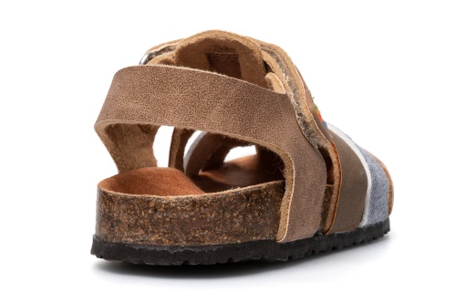 Сандалии БИО Pablosky для мальчика, коричневые фото 3