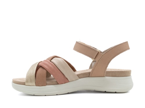 Женские босоножки IMAC, бежевые фото 4