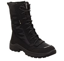 Ботинки Superfit для девочки, чёрные