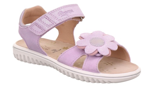 Босоножки SUPERFIT для девочки, фиолетовые