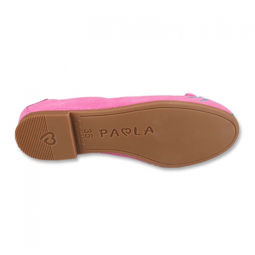 Туфли PAOLA для девочки, розовые фото 4