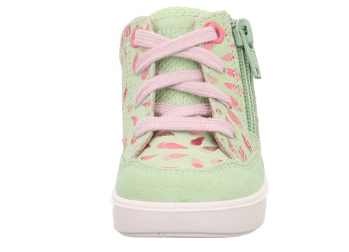 Ботинки Superfit для девочки, зелёные фото 3