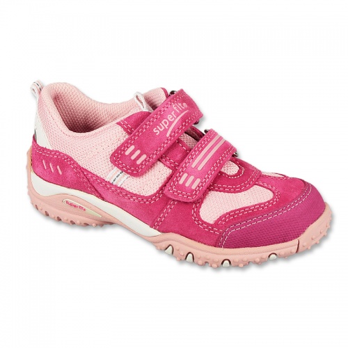 Кроссовки SUPERFIT для девочки, розовые фото 2