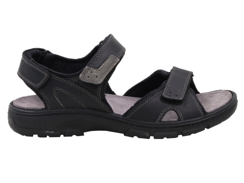 Мужские сандалии IMAC, черные фото 2