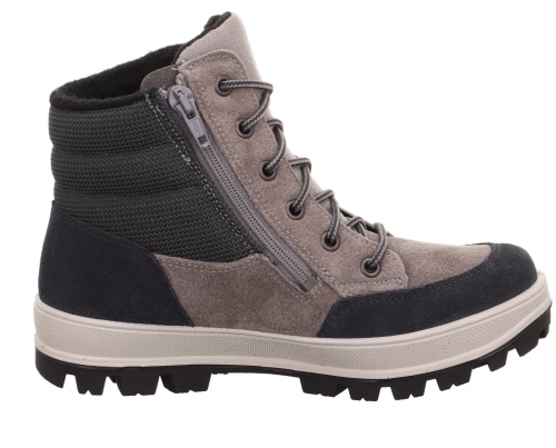 Ботинки Superfit для мальчика, серые фото 4