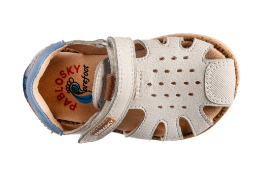 Сандалии Pablosky для мальчика, бежевые фото 4