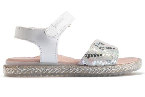 Босоножки Pablosky для девочки, белые фото 2