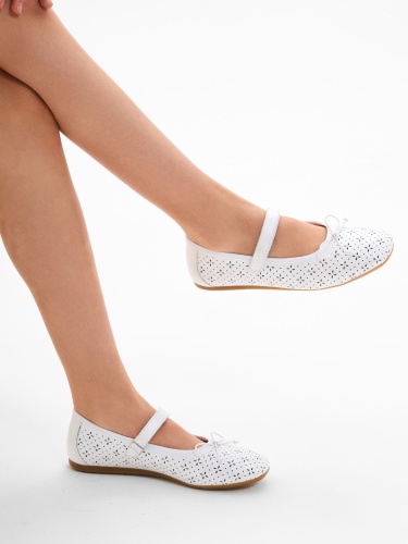 Туфли Pablosky для девочки, белые фото 3