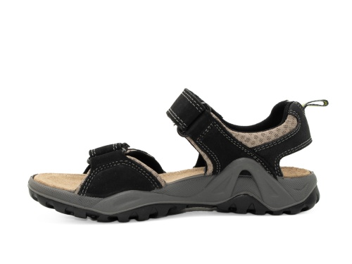 Сандалии IMAC для мальчика, чёрные фото 4